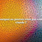 Question : Pourquoi ne pouvez-vous pas composter de la viande ?